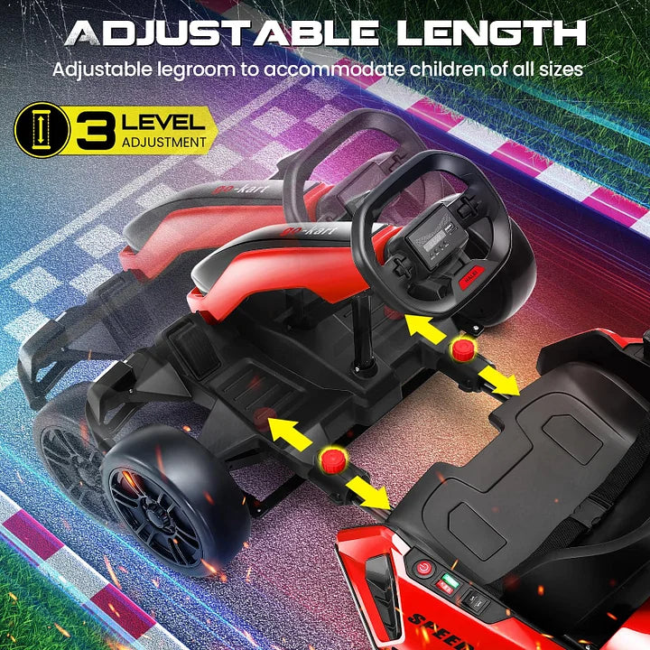 Kids Electric Go-Kart – SpeedX Racing Kart