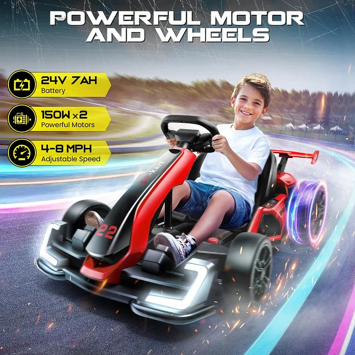 Kids Electric Go-Kart – SpeedX Racing Kart